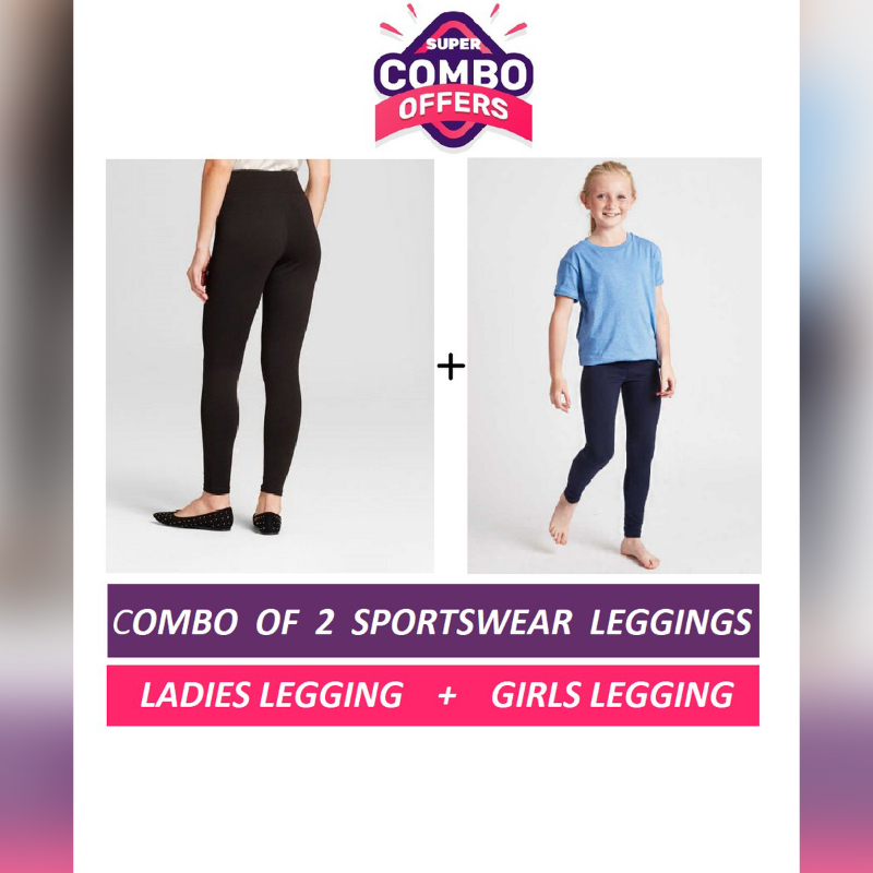 Mom n Me Sportswear Leggings Combo-14