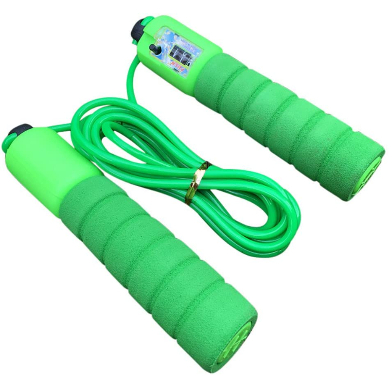 Skipping Jump Rope Adjustable Speed Fitness - Green
