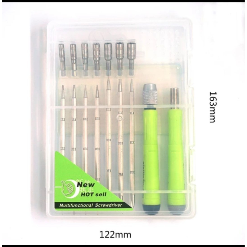 16 in 1 Interchangeable Screwdriver Set for RC Multi Model Repair Tools Kit with Case for Racing Racer Drone Helicopter