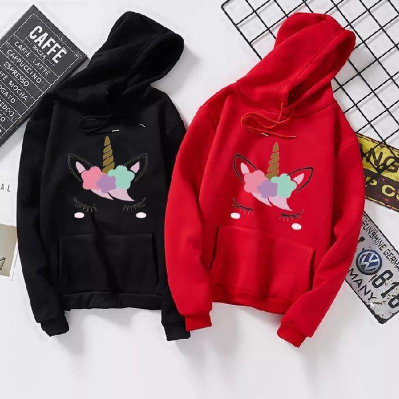 Unicorn Sweatshirt Hoodie For Women