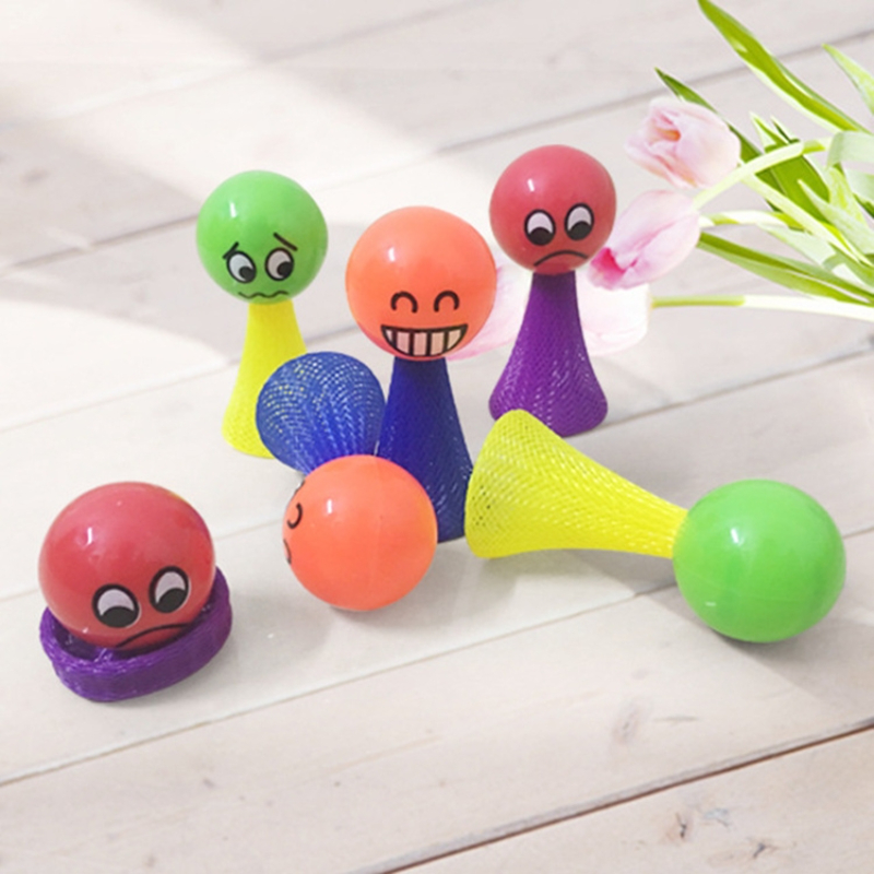 Pack of 3 Push N Jump Dolls Toy for kids (New)