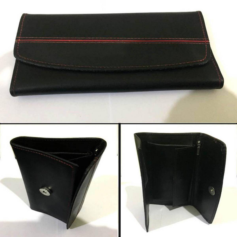 EXCLUSIVE GENUINE LEATHER WALLET FOR WOMEN - Black