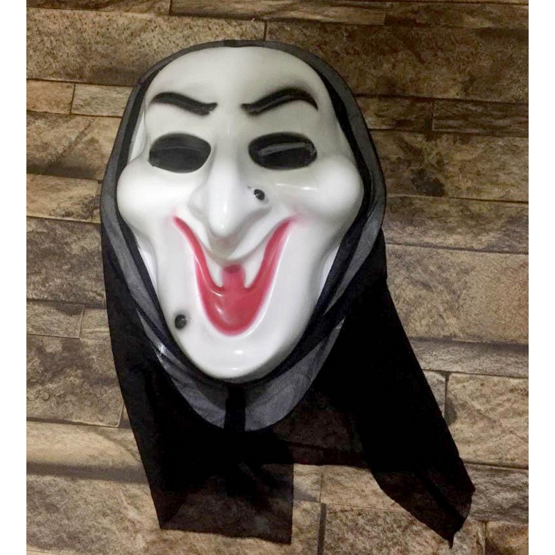 Horror Mask Fancy Dress Make Up Masquerade for Adult Scream Skull Mask