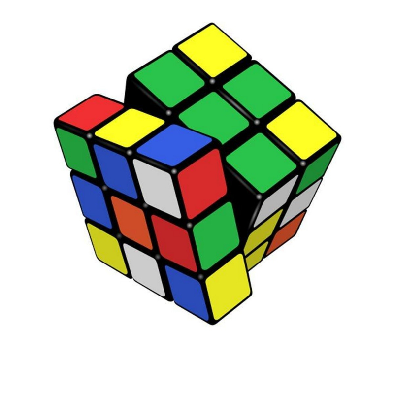 Rubian Rubic Magic Cube - Multicolor