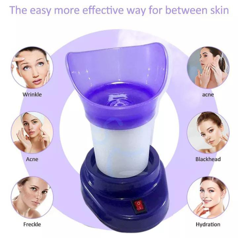 The Steam Facial – Steamer and Inhaler for Block Nose