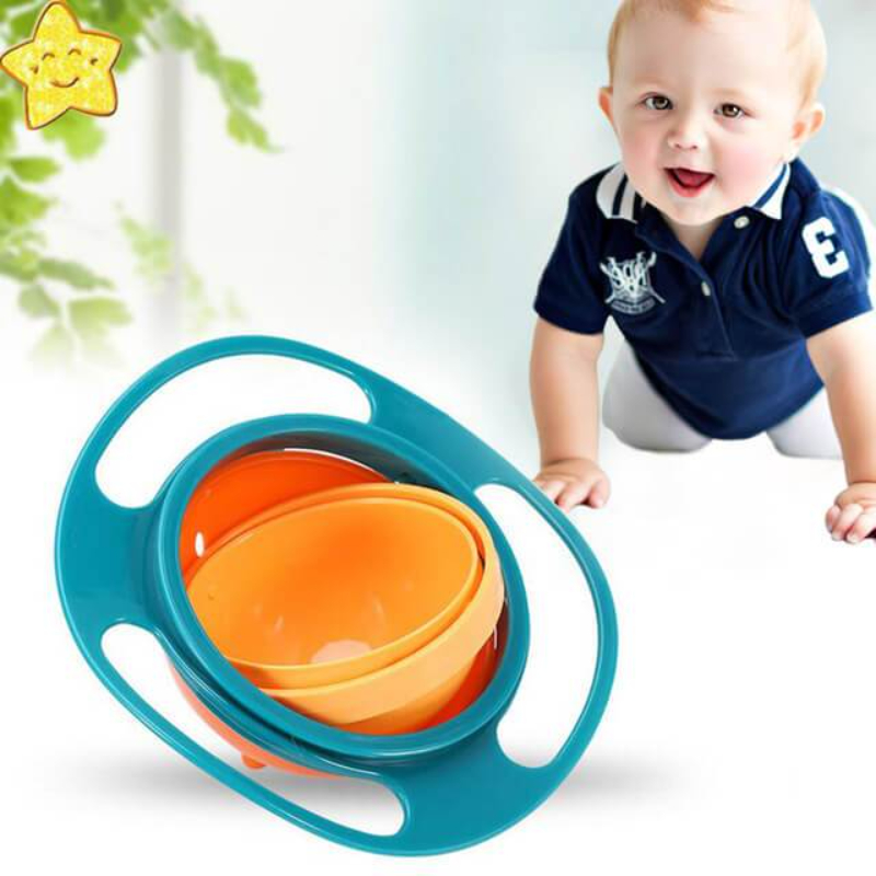 360 Rotate Gyro Bowl for Children