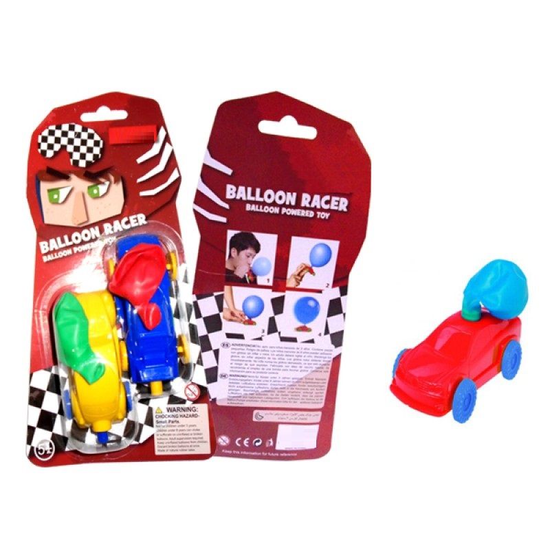 Set of 2 - Balloon Car Racer Toy, Balloon Racer Toy