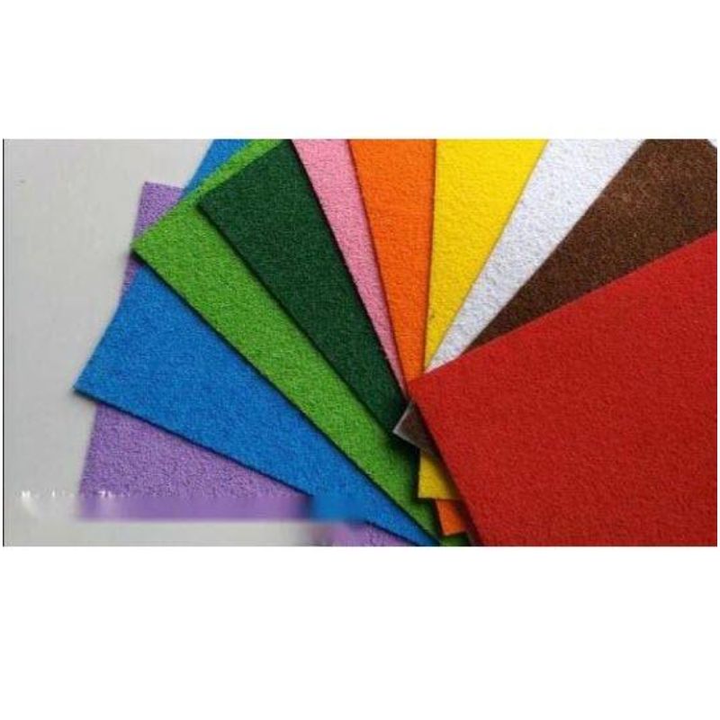 Pack Of 10 - A4 Size Colorful Towels Sheets For Art & Craft