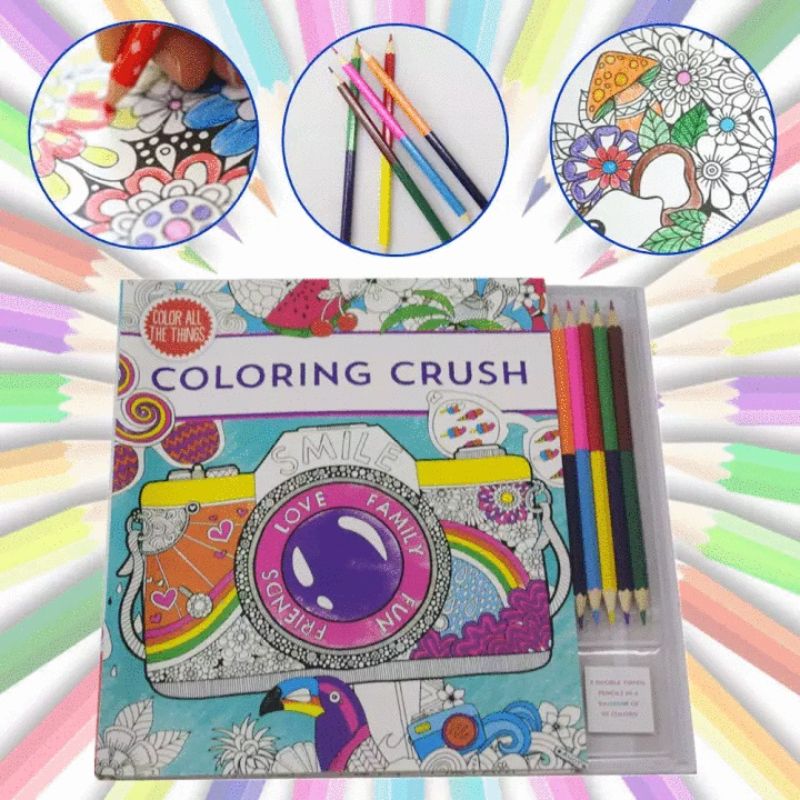 Smile Coloring Crush Coloring Book