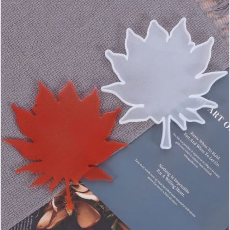 Silicone Huge Maple Leaf Shaped Coaster Resin Mold, Resin Moulds, Huge Maple Leaves Epoxy Resin Casting Mold, Resin Molds, Huge Maple Leaf Resin Epoxy Jewelry Mold, Keychain Mold