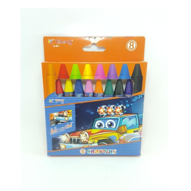 Pack Of 8 - Crayons for Kids