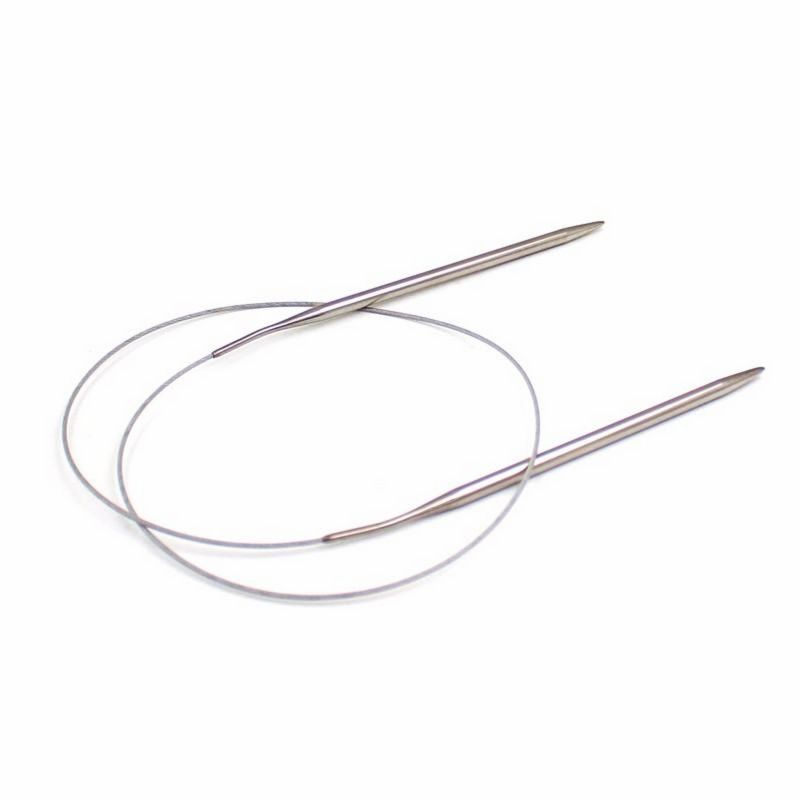 Aluminium Circular Knitting Needle 5mm (80cm)-KS