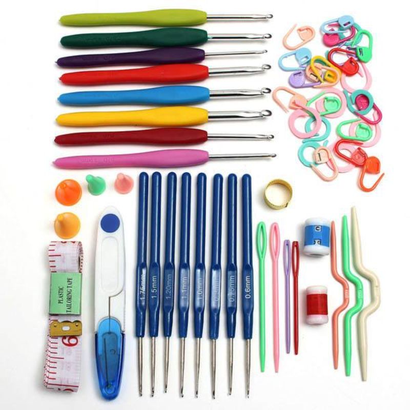 IBS Factory Crochet & Knitting Set (52 Piece)-KS