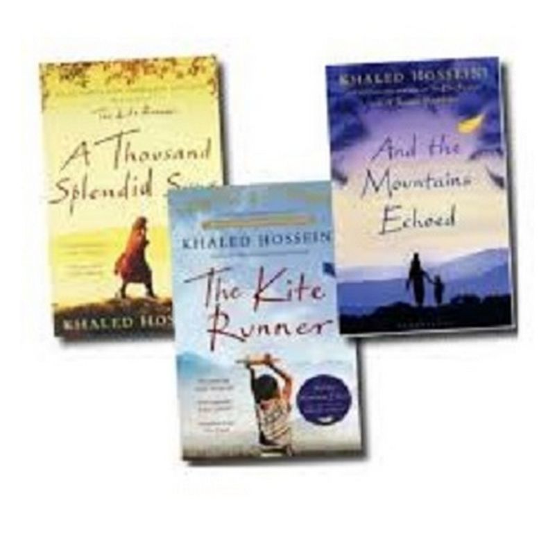 set of 3 khaled Hosseini Novels (The Kite_Runner / And the Mountains / A Thousand Splendid Suns