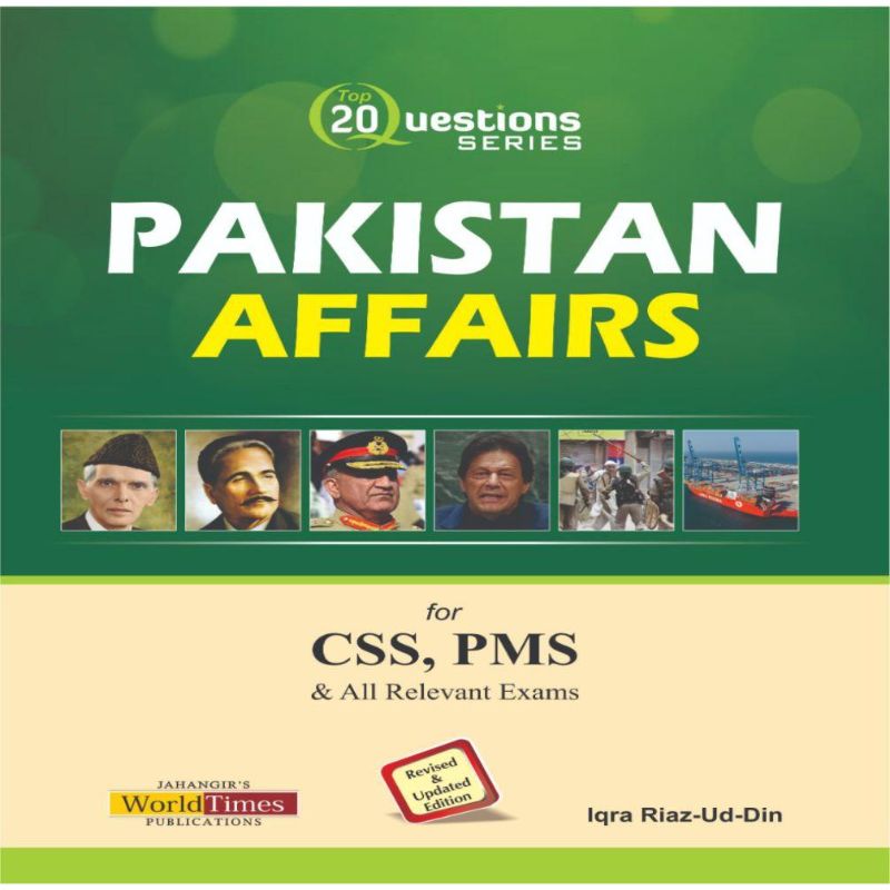 Pakistan Affairs  (Top 20 Question Series)