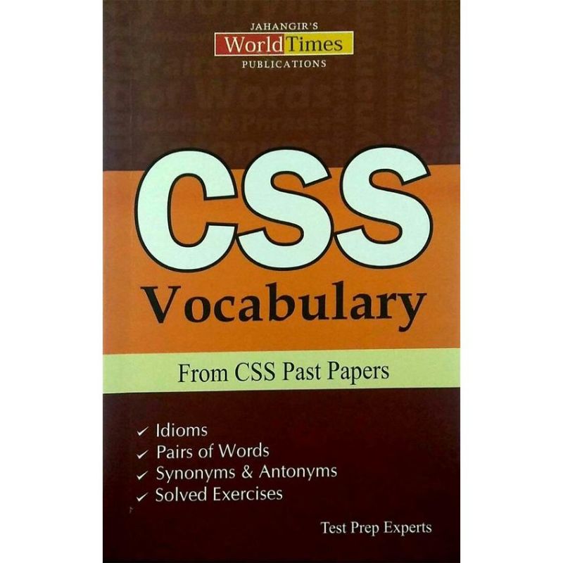 CSS Vocabulary (from CSS Past Papers)