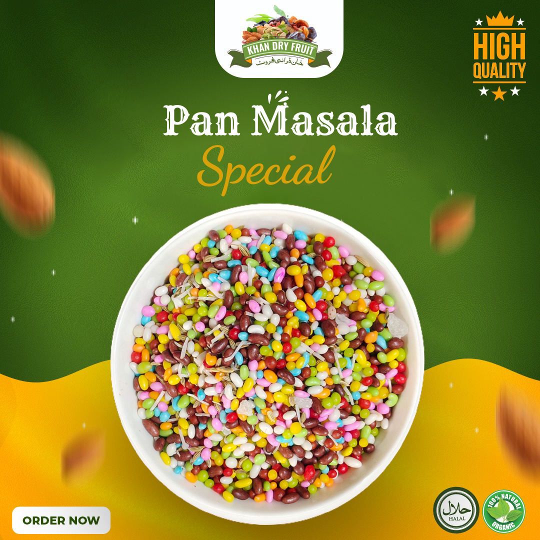 Pan Masala Mix - High Quality - Fresh Stock - 250grams Pack - #khanDryFruit #Freshstock #highquality #bestofferedprice #Pan #masala #mix #sonf