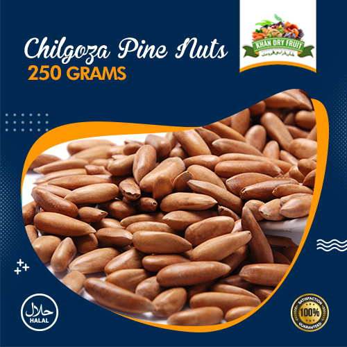 Chilgoza Great Price 250 GM - Great Value Chilgoza Pine Gold Color