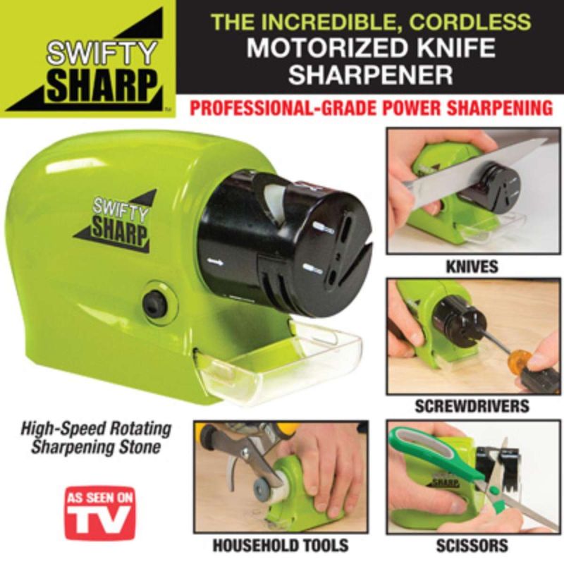Swifty Motorized Knife & Scissor Sharpener