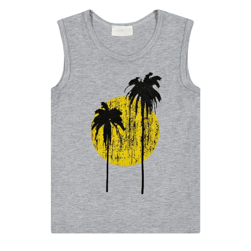 SUNSET TREE SLEEVELESS