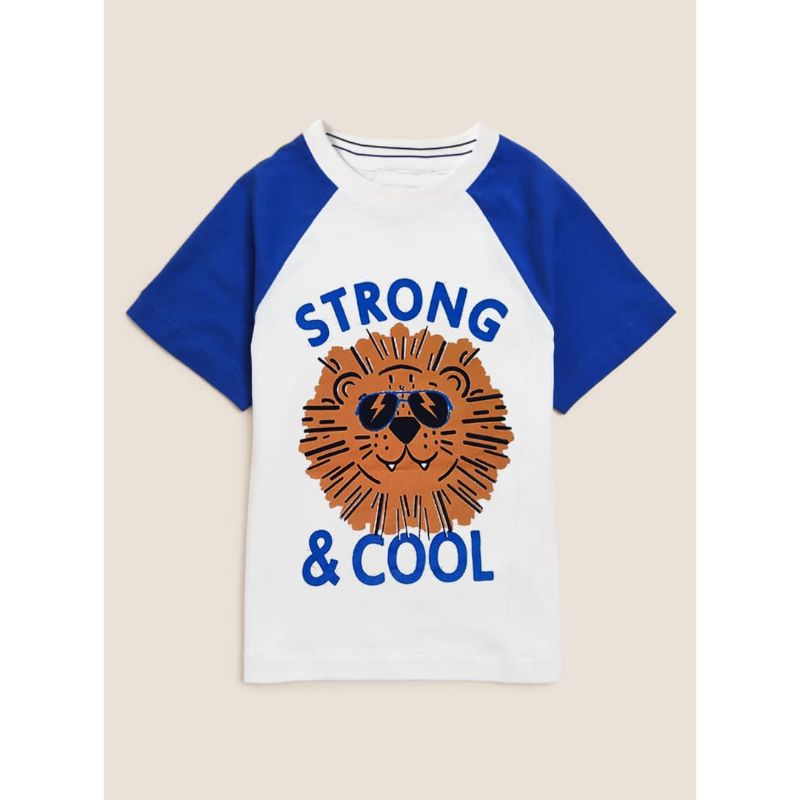 STRONG & COOL LION T-SHIRT