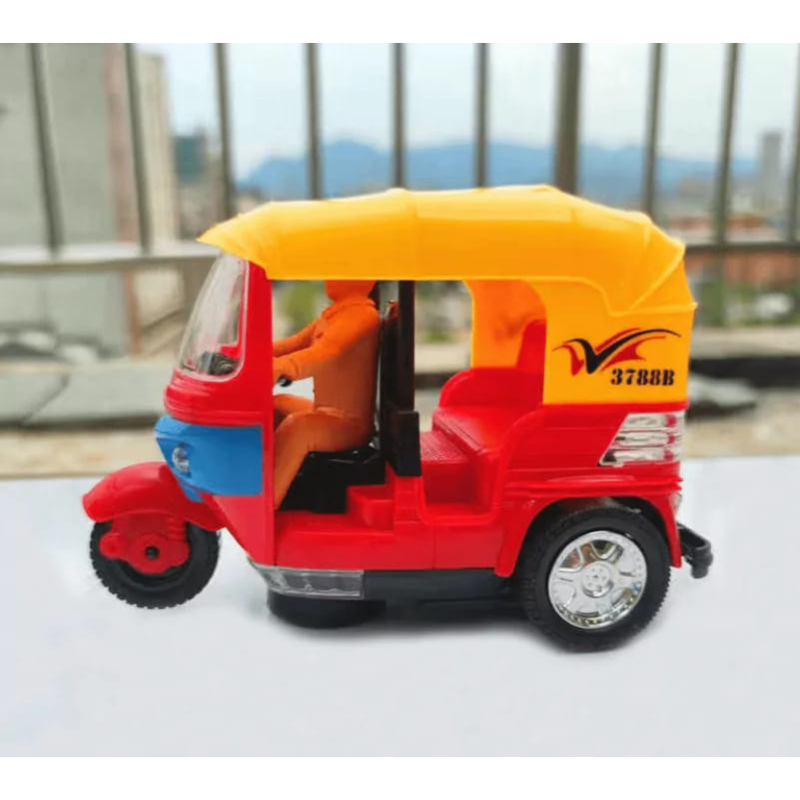 CNG Auto Rickshaw with Lights & Sound