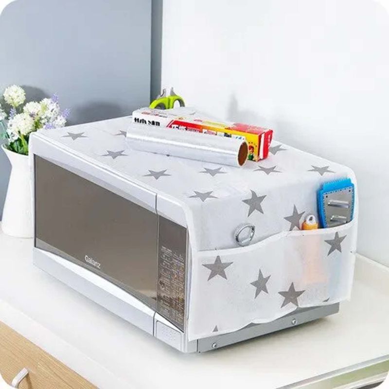 Refrigerator and Microwave Dust Cover Household Cover Cloth Storage Bag Cover