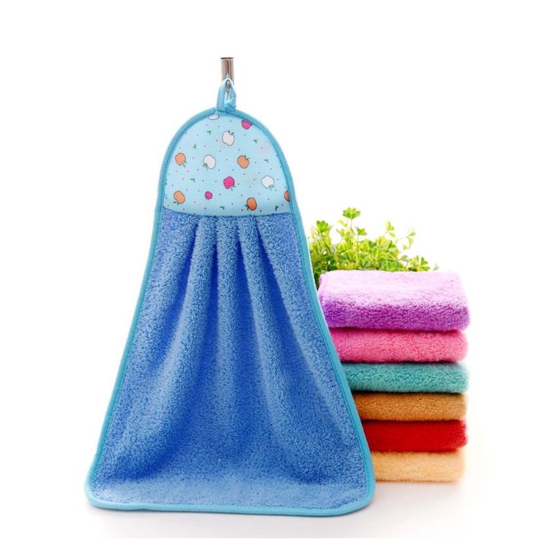 Pack of 1 Hanging Kitchen Towel (Color Depend on Availability of Stock)