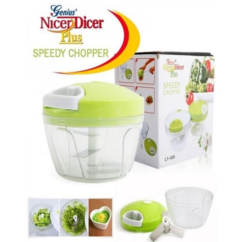 Mini Speedy Chopper Manual Hand Pull Vegetable &amp; Meat Mini Turbo Cutter
