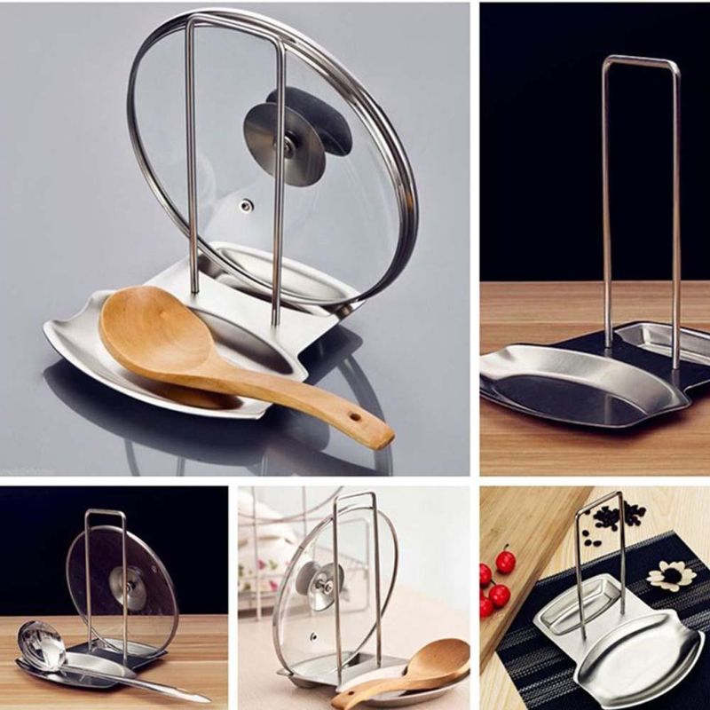 Stainless Steel Pot Rack Stand (Spoon Holder)