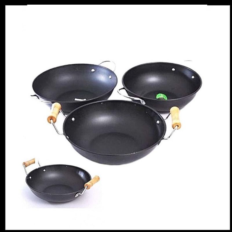 Pack Of 4 - Non-Stick Wok