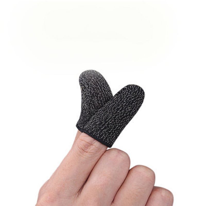 PUBG Thumbs Gloves for playing Games Breathable Mobile Finger Sleeve Touch Screen Finger Controller Cover-Non-Slip