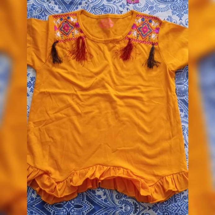 Expocity Brand Mustard Color Shirt for Kids
