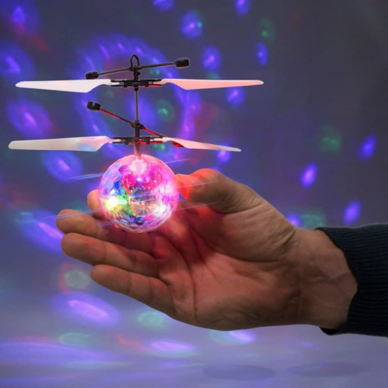 Flying Ball Infrared Induction Helicopter Toy With Shining LED Light