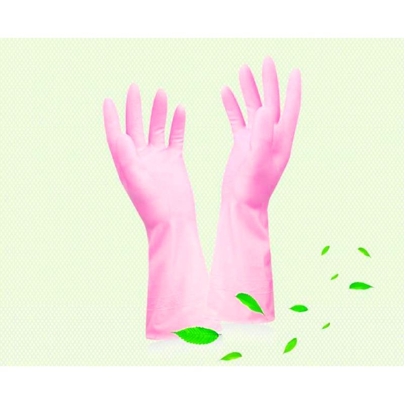 Long Gloves Silicon Material Fine Quality Nice Finishing Long Lasting Rubber Household Waterproof and Durable