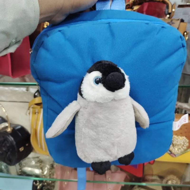 Cute Cartoon Penguin Baby Safety Harness Backpack Toddler Anti-lost Bag Children Schoolbag