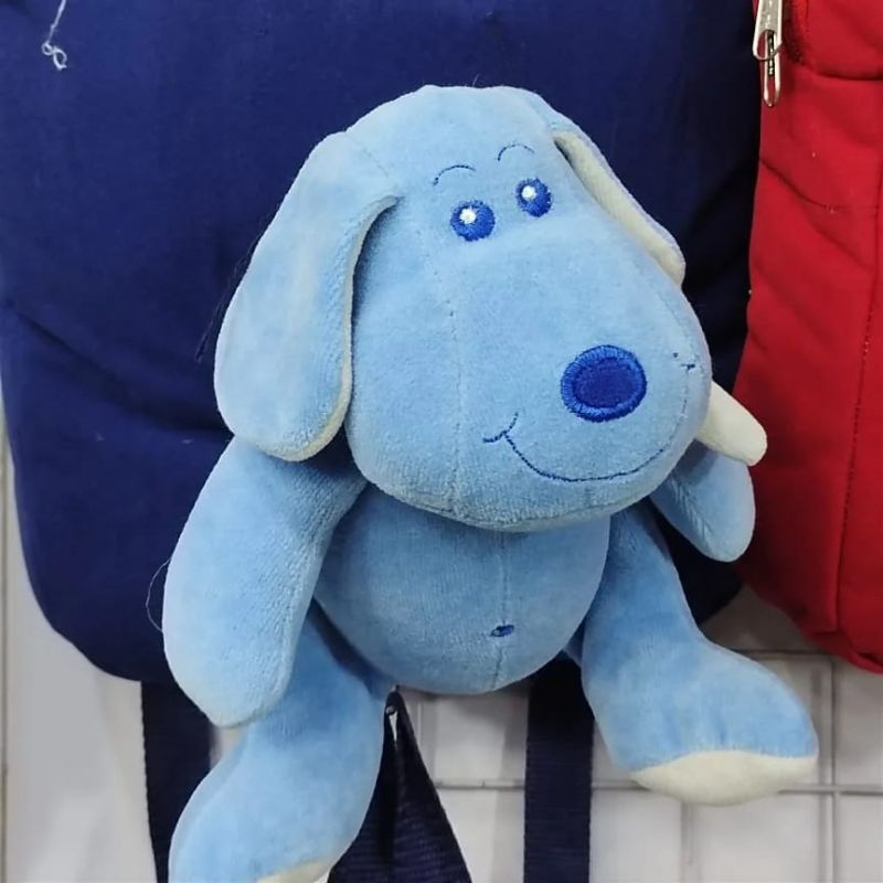 Blue Color Dog Bag