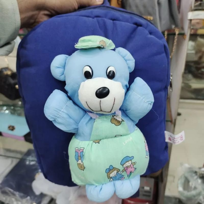 Bear Blue Color Bag