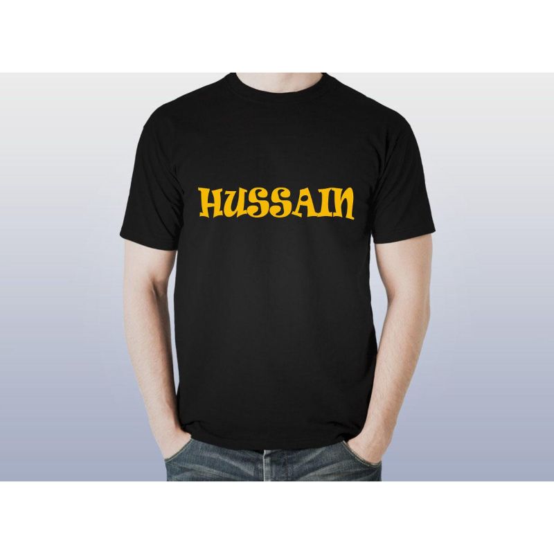 Customize Black T-shirt with Your Name