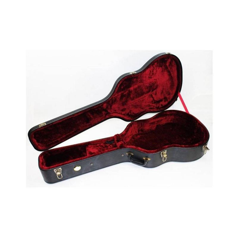 Hard Case for Acoustic Guitar 41'' With Gold Plated Metal Parts