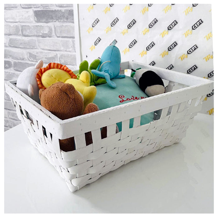 Storage Basket - White