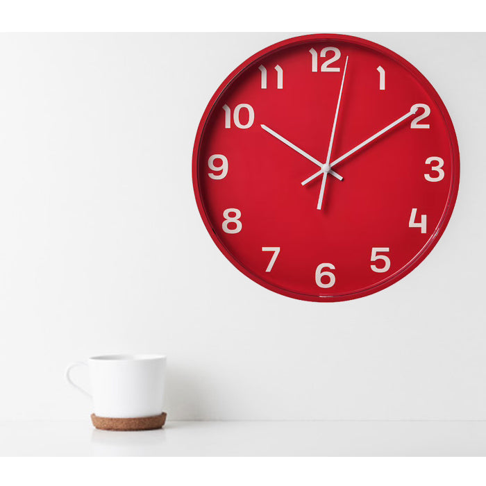 Wall Clock - Red