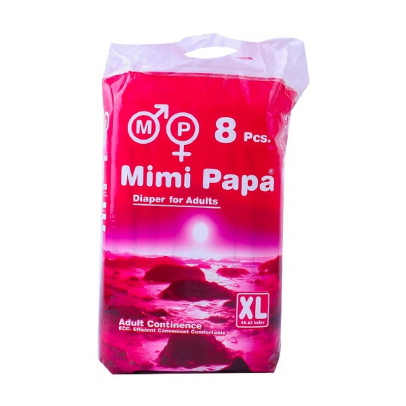 Mimi Papa Diapers XL Size 8pcs