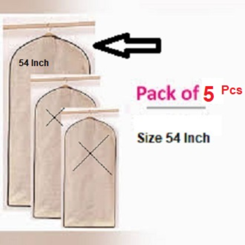 Dress Cover Bags For Mens & Women Pack of 05