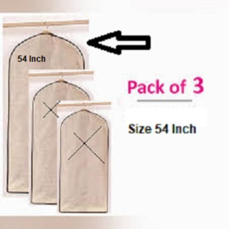 Dress Cover Bags For Mens & Women Pack of 03