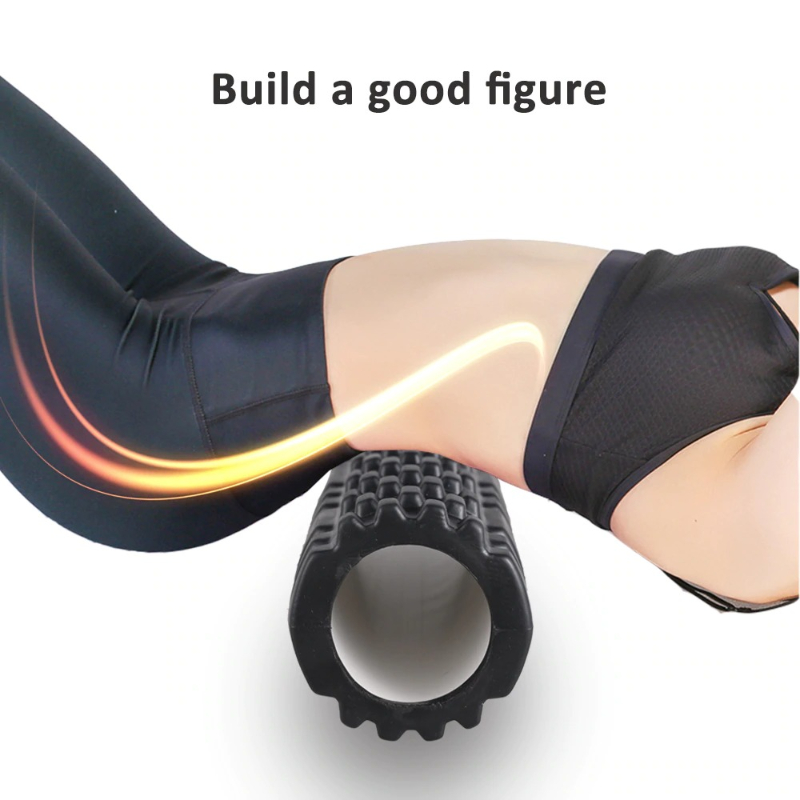 9.5*30cm Yoga Block Fitness Equipment Pilates Foam Roller Yoga Exercises Muscle For Fitness