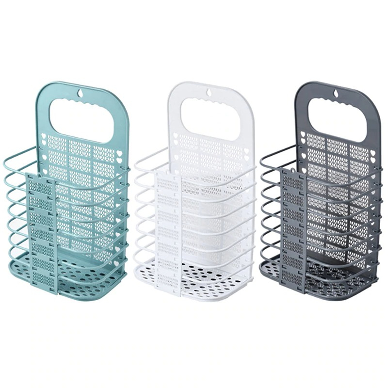 Foldable Dirty Clothes Basket Wall Hanging Laundry Basket