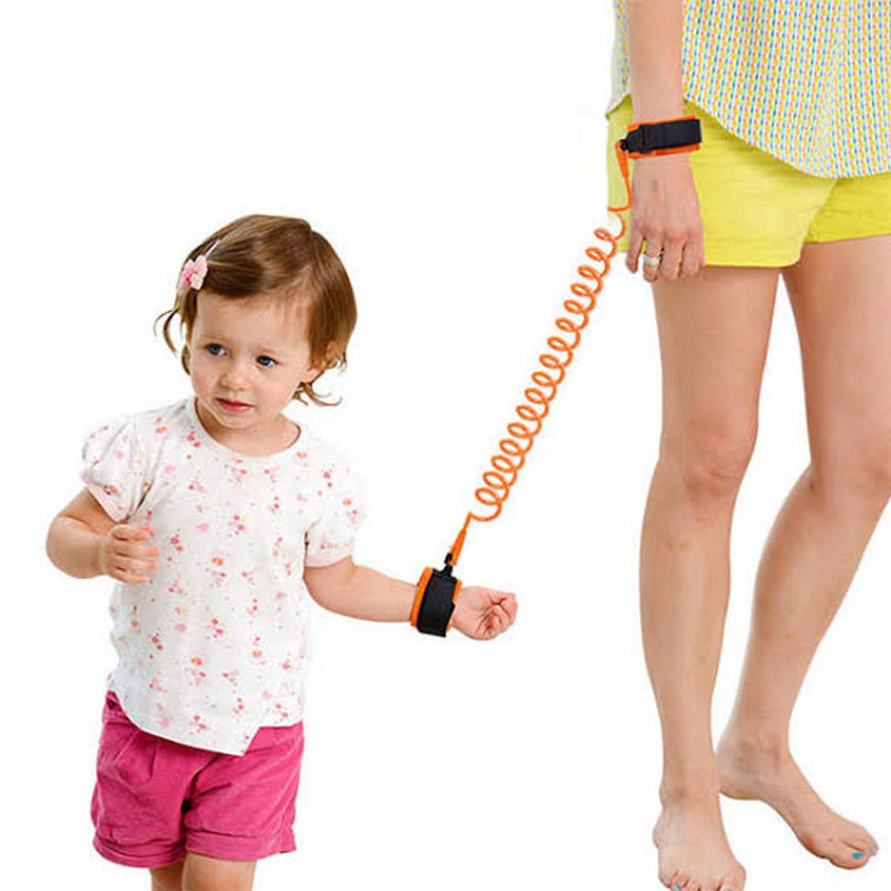Kids Baby Safety Walking Harness Anti-Lost Strap Wrist Leash Children Hand Belt Rope Length 1.5M