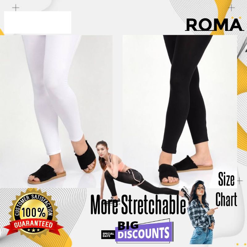 ROMA Store Pack Of 2 Lycra Tights for Girls | Women