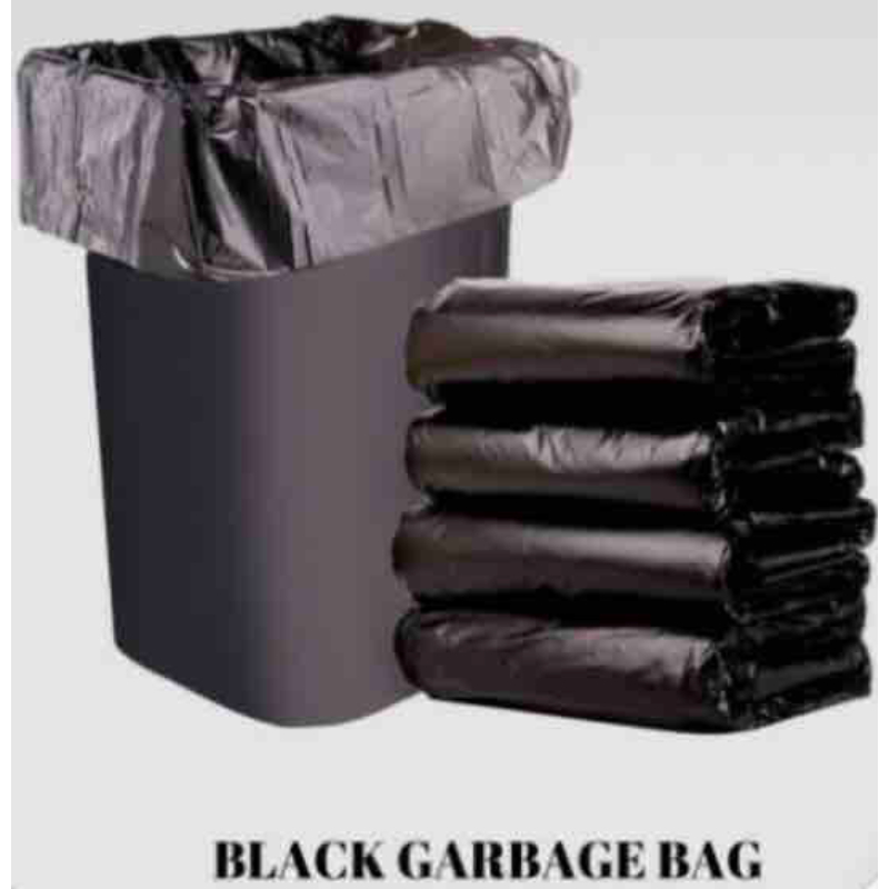 Garbage Bag black 1kg. Pack 18x24 size
